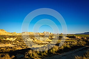 Bardenas Reales is a Spanish Natural Park