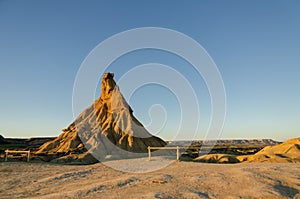 Bardenas Reales is a Spanish Natural Park