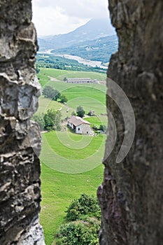 Bardi Castle. Emilia-Romagna. Italy.