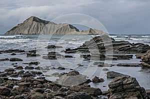 Bare Island (Motu-O-Kura). Hawke's Bay. New Zealand