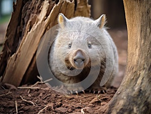 bare nosed wombat