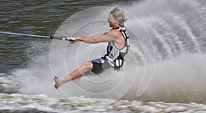 Barefoot Water Skier 02