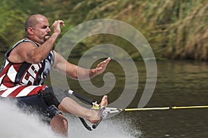 Barefoot Water Skier 04