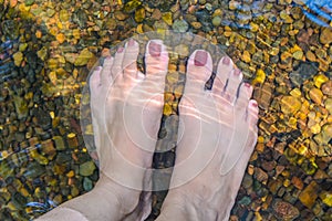 Barefoot in Water