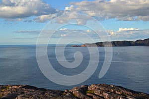 Barents sea and sky