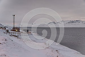 Barentsburg - Russian village on Spitsbergen photo
