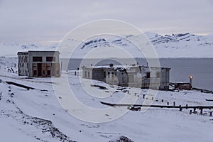 Barentsburg - Russian village on Spitsbergen photo