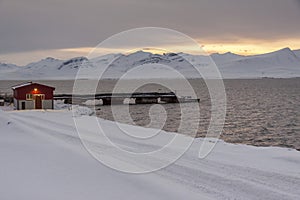 Barentsburg - Russian village on Spitsbergen photo