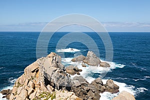 Bares coastline landscape, Galicia, Spain photo