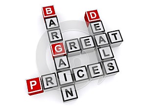 Bargain great deals prices