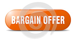 bargain offer button. bargain offer sign. key. push button.