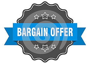 bargain offer label