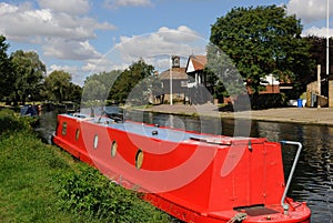 Barge on the Cam