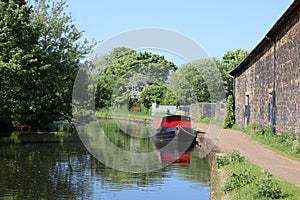 Barge, Cherry Tree, Leeds and Liverpool canal