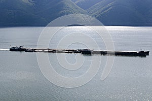 Barge at Danube