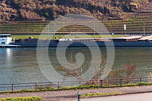 Barge on the Moselle