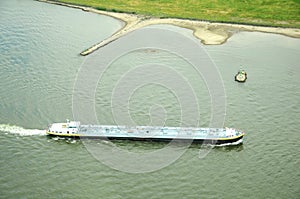 Barge at Rhin