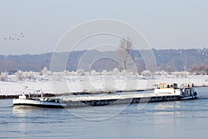 Barge winter