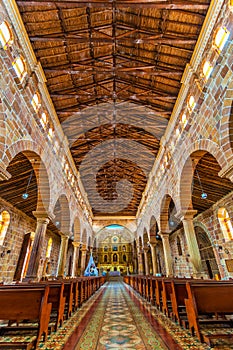 Barichara Cathedral Interior photo