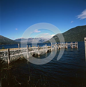 bariloche argentina,nahuel hapi lake old pier