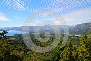 Bariloche viewed from cerro campanario photo