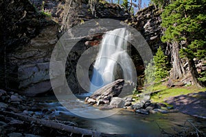 Baring Falls, Glacier National Park, Montana,USA