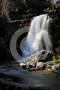 Baring Falls, Glacier National Park, Montana,USA