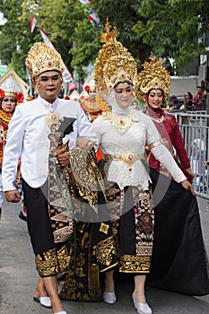 Baris dadap dance from Bali at BEN Carnival