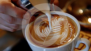 A Barista\'s Craft: Perfect Pour Latte Art