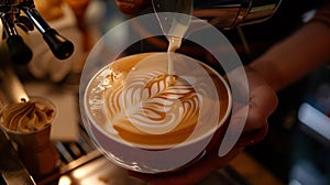 A Barista\'s Craft: Perfect Pour Latte Art