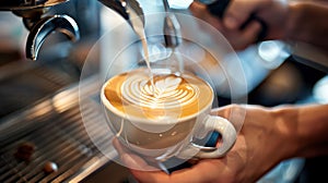 A Barista\'s Craft: Perfect Pour Latte Art