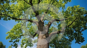 bark northern red oak tree