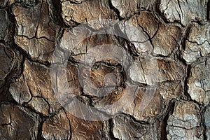 A rough and natural bark texture background with intricate patterns