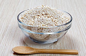 Barley in a bowl