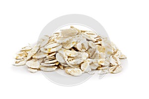 Barley flakes photo