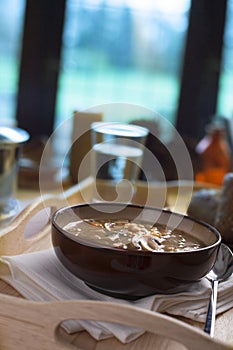 Barley Mushroom Soup.