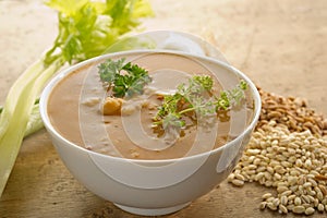 Barley soup
