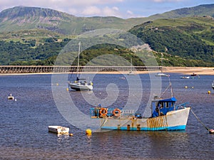 Barmouth Bay in Snowdonia National Park, Wales