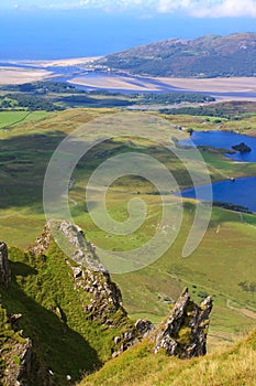 Barmouth from Cadair Idris