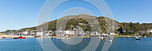 Barmouth Wales Gwynedd panoramic view