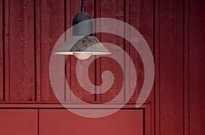 Barn Door Lamp