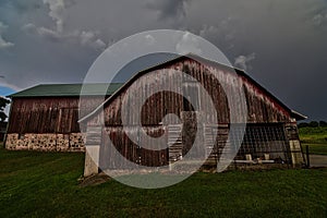 Barn at Dorothy Carnes State natural area in WI