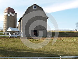 Barn on a farm