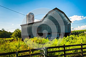 Barn on a farm in the Shenandoah Valley, Virginia.