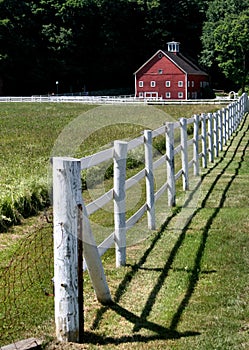 Barn and Fence