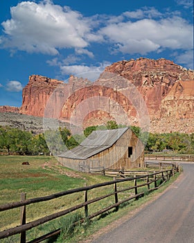 Gifford Barn in Capitol Reef National Park photo