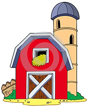 Barn with granary photo