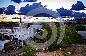 The Barn At The House With Grenades In The Village Of Crete Greece