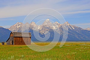 Barn on Mormon Row in Grand Teton National Park