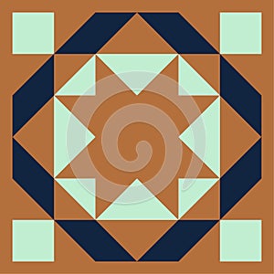 Barn quilt pattern, Patchwork design